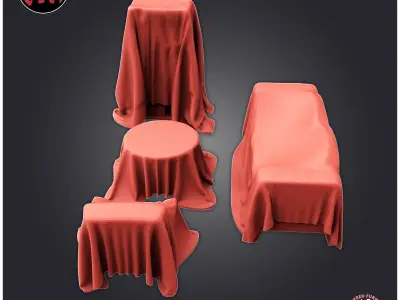 Covered Furniture 3D print model