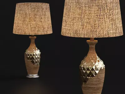 Bedside lamp 3D model 3