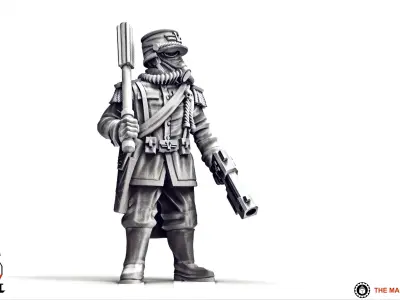 Valour Korps - General Waldemar 3D print model