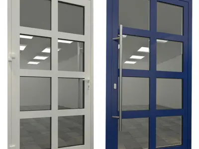 Aluminum Joinery Doors 3D model