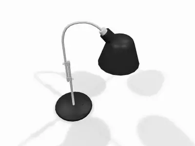 Metal desktop lamp 3D model