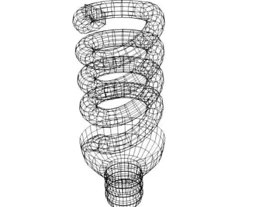 Bulb - Type Spritzel 3D model
