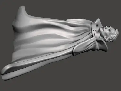 cape man 3d model for 3d printing 3D print model