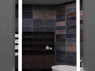 Illuminated Mirror 24 3D model