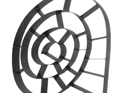 Ron Arad This Mortal Coil bookshelf 3D model