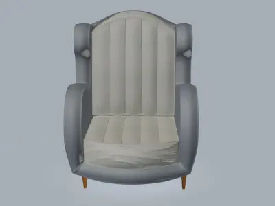 Torqe Armchair 3D model