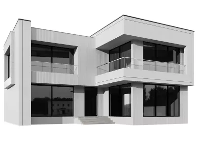 MODERN HOUSE NO24 A 3D model
