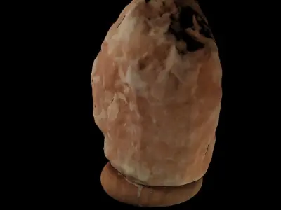 Rock salt lamp Free 3D model