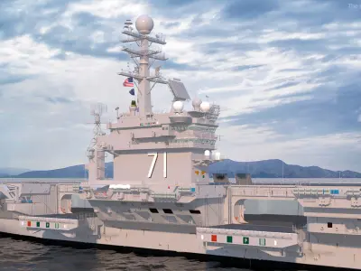  Aircraft Carrier Theodore Roosevelt CVN-71 