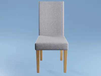 Chair - Upholstered Furniture - Modern Chair 3D model Low-poly 3D model