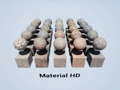 Seamless Customizable Walkway Material Pack 107 Texture