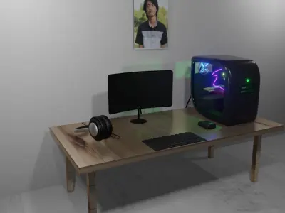 PC Gaming 3D model