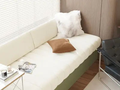 Comfortable bedroom 3D model