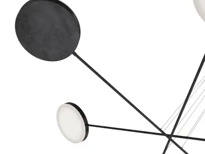 COUPLE BLACK Low-poly 3D model