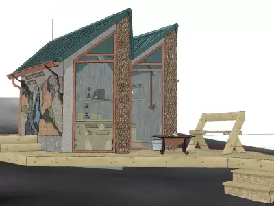 Creative Design-Holiday Cabin-0137 3D model