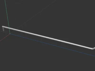 4 Prong Peghook Free 3D model