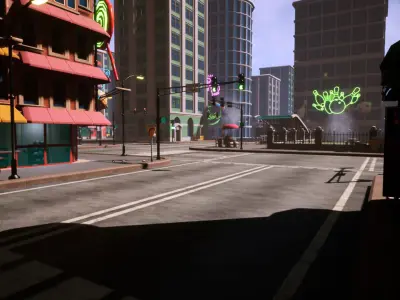 CR SERIES - City Pack For Unreal Low-poly 3D model