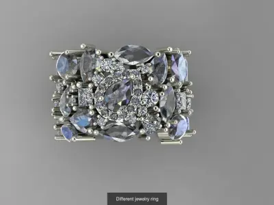 JEVEL RING 3D Model Pack