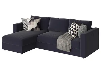 Vimle sectional sofa ikea 3D model
