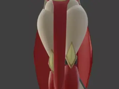 deltas spaceship collection 3D model