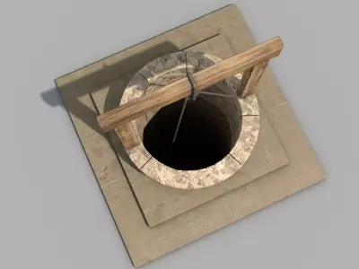 Well Borehole 3D model