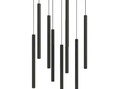 Contec development CANALIS 9 Mini Pendant Lighting White 3D model