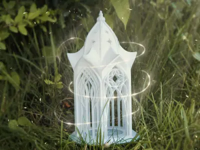 Elvish Lantern 3D print model