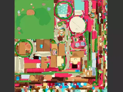 Cookie House - Unlit 3D model