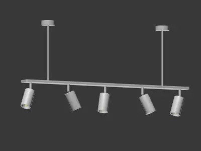 Lino horizontal pendant 3D model