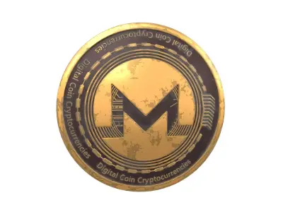 Monero Coin v2 002 3D model