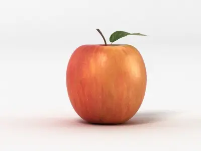Apple 001 3D model
