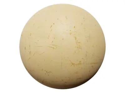 Scratched Painted Metal PBR Texture