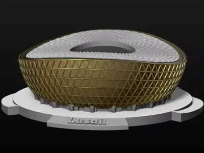Lusail Stadium 3D print model