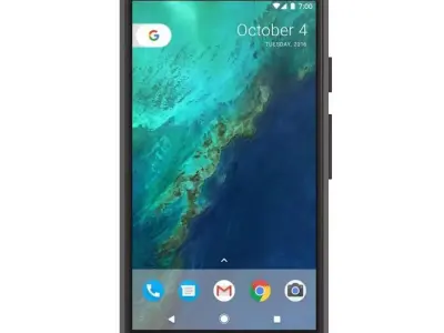 Google Pixel Quite Black 3D model