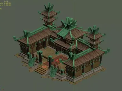 City Building - Military Hall 35 3D model