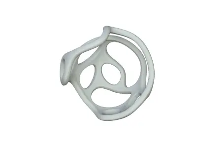 SciFi Cube Object No 42382 Low Poly Shape Texture