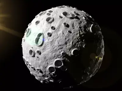 Moon Detailed 3D Model 3D model