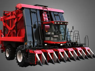 Module Express 635 - Cotton Picker 3D model
