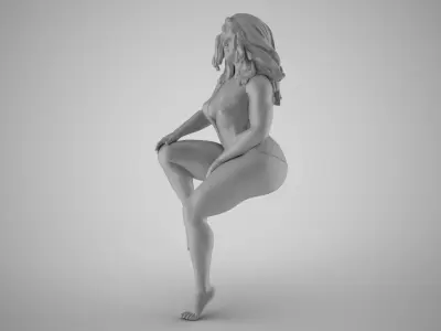 Woman Who Reigns 3D print model