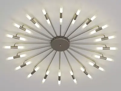 Ceiling chandelier Smart Home 3D model