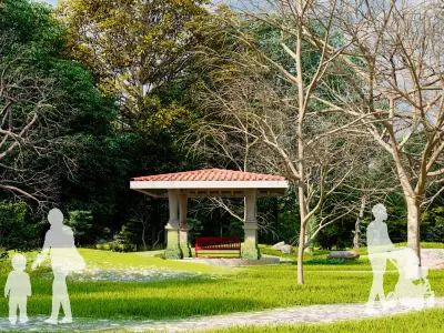 Gazebo  version 1 Free 3D model