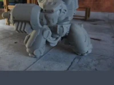 CHIBI-TECH SD - TRIDENT CHASSIS         3D print model