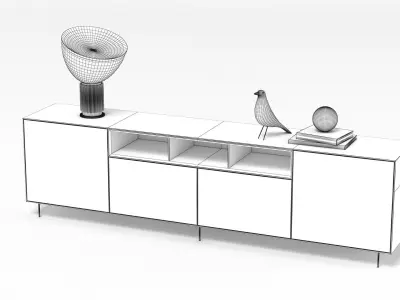Sideboard 001 3D model