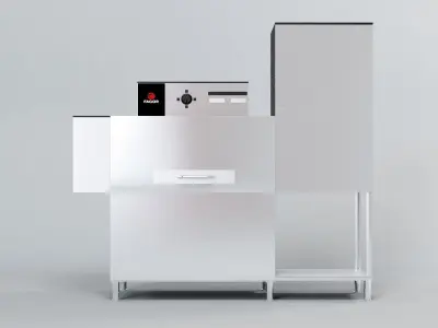 Fagor Conveyor dishwasher FI-200 3D model