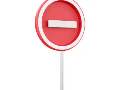 3D icon animation No input for vehicle movement 3D model