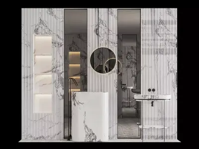 BATHROOM 3D model 33