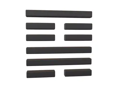 I Ching Hexagrams 18 gu v1 001 Low-poly 3D model