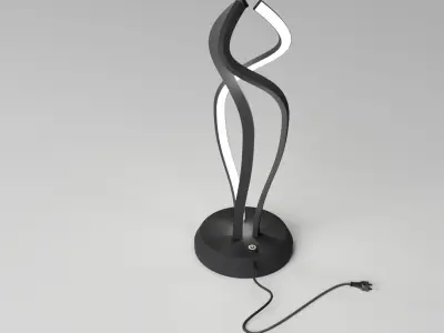 Modern LED desk lamp 3D model
