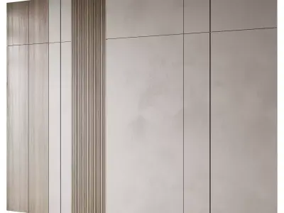 wall panel 43 3D model