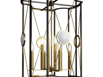  Cresson Pendant Low-poly 3D model